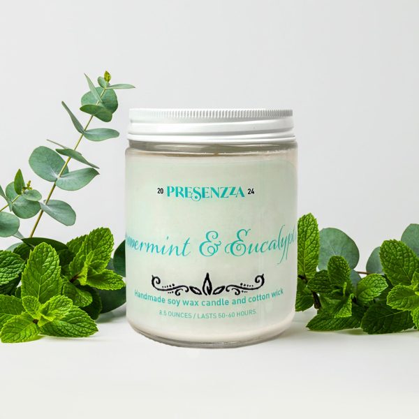 Soy Wax Candles -Clear Jar
