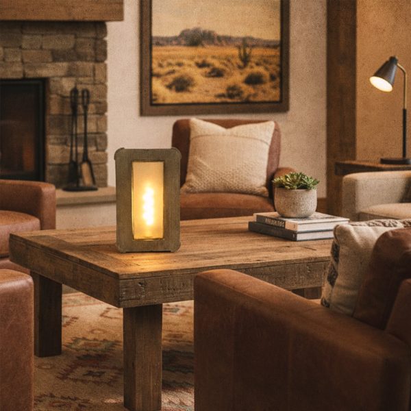 Canyon Glow -Concrete Lamp - Image 3