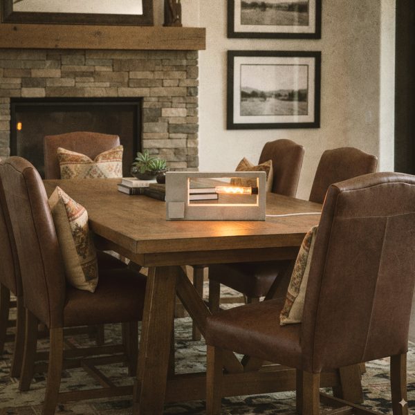 Horizon Glow -Concrete Lamp - Image 3