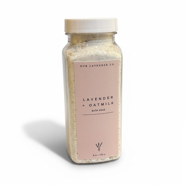 Lavender Oat Milk Bath Soak